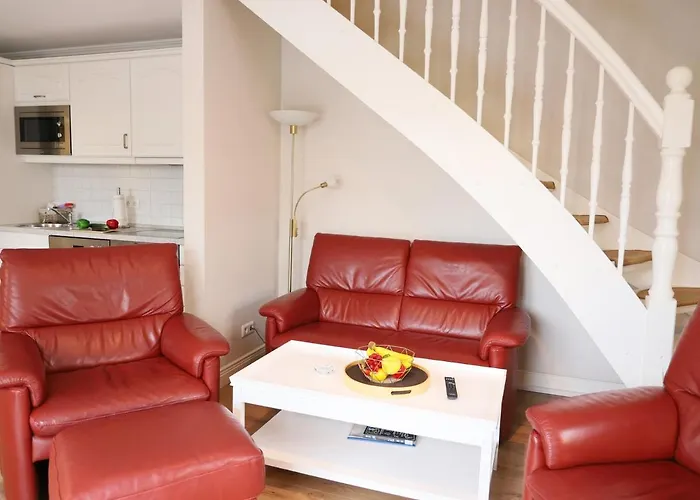 Die Wohnung Krabbe ist ein kleines gemütliches Feriendomizil für 4 Personen im Haus Vogelsang.